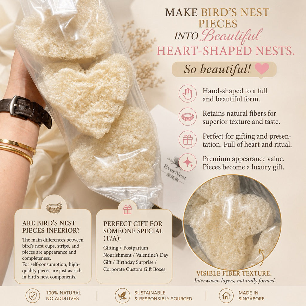 EverNest Heart-Shape Bird’s Nest (精选心形燕碎)